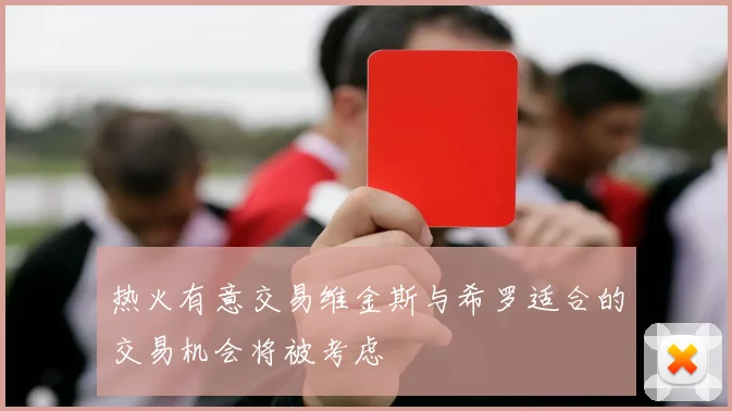 热火有意交易维金斯与希罗适合的交易机会将被考虑
